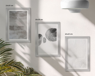 Stenska galerija slik Abstraktne oblike in strukture v sodobnem slogu