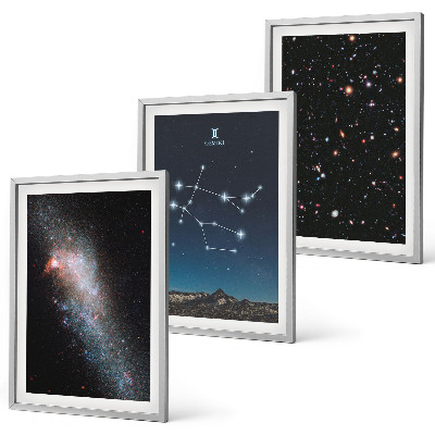 Večdelna slika v okvirju Zodiakalna galaksija Dvojčki