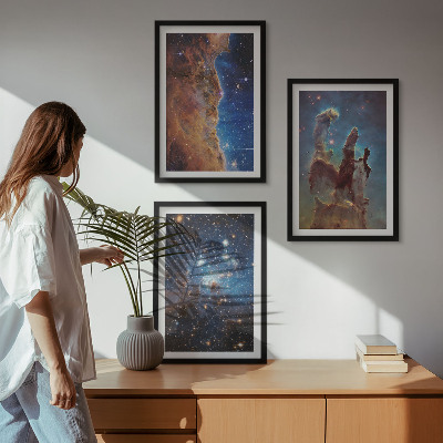 Večdelna slika v okvirju Vesoljske pokrajine galaksij