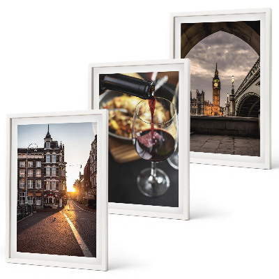 Triptih v okvirju Slike mestne hrane London