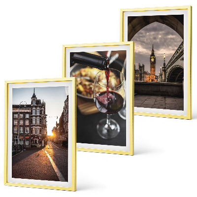 Triptih v okvirju Slike mestne hrane London