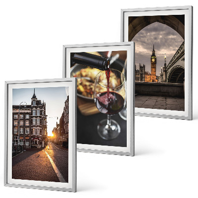 Triptih v okvirju Slike mestne hrane London