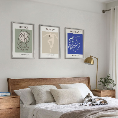 Večdelna slika v okvirju Pastelne grafike Henrija Matisseja