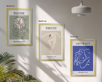 Večdelna slika v okvirju Pastelne grafike Henrija Matisseja