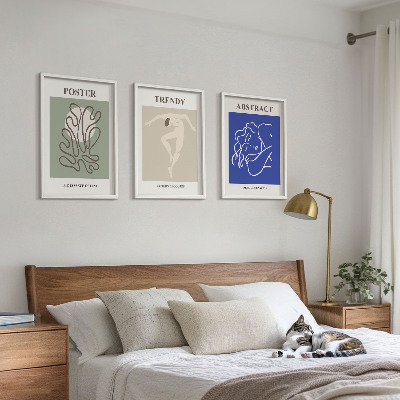Večdelna slika v okvirju Pastelne grafike Henrija Matisseja
