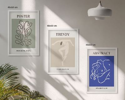 Večdelna slika v okvirju Pastelne grafike Henrija Matisseja