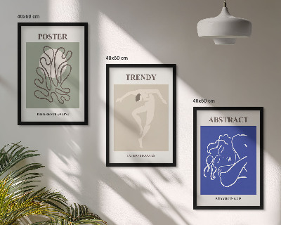 Večdelna slika v okvirju Pastelne grafike Henrija Matisseja
