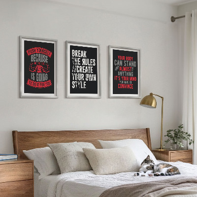 Set 3 slik v okvirju Motivacija, usposabljanje, osebni razvoj