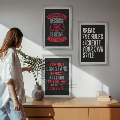 Set 3 slik v okvirju Motivacija, usposabljanje, osebni razvoj