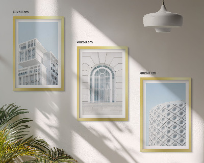 Triptih v okvirju Geometrija sodobne arhitekture