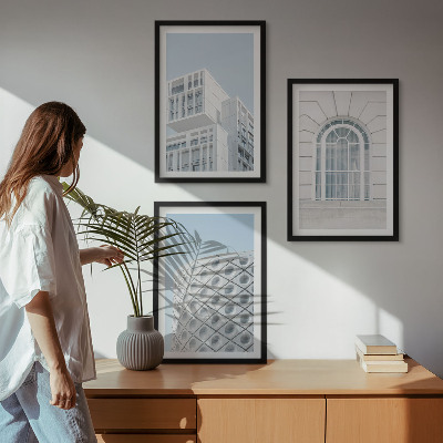 Triptih v okvirju Geometrija sodobne arhitekture