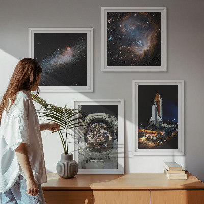 Komplet slik nad zofo Pristanek astronavtov na Luni