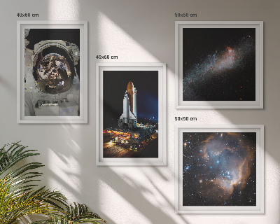 Komplet slik nad zofo Pristanek astronavtov na Luni