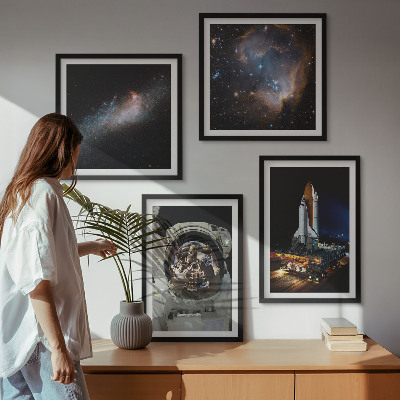 Komplet slik nad zofo Pristanek astronavtov na Luni