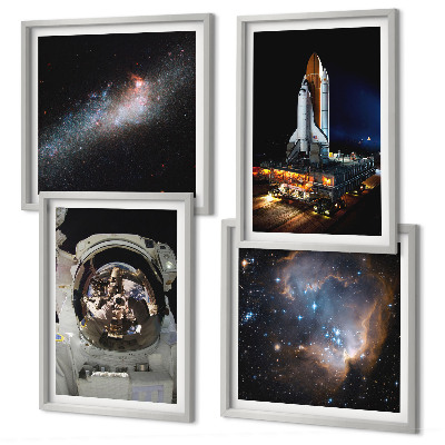 Komplet slik nad zofo Pristanek astronavtov na Luni