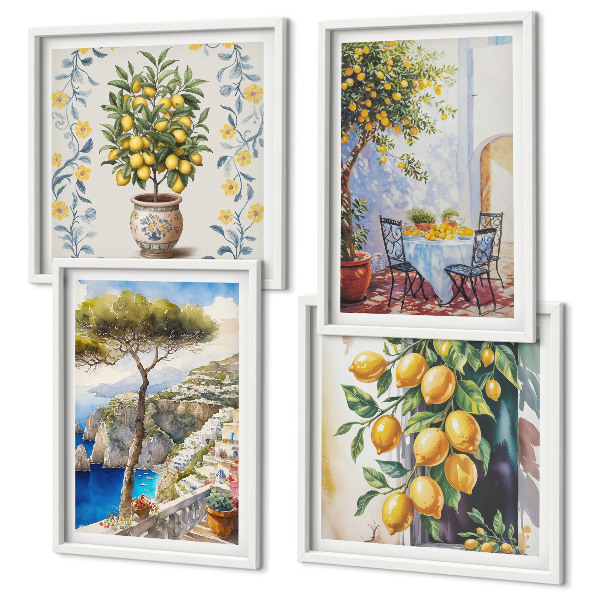 Pripravljena stenska galerija Limonovci ob morju