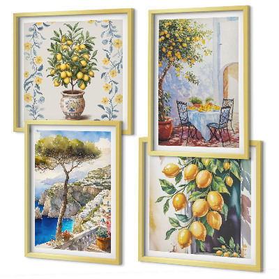 Pripravljena stenska galerija Limonovci ob morju