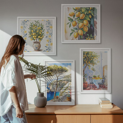 Pripravljena stenska galerija Limonovci ob morju