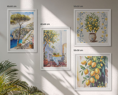 Pripravljena stenska galerija Limonovci ob morju