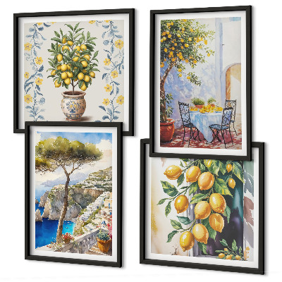 Pripravljena stenska galerija Limonovci ob morju