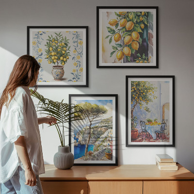 Pripravljena stenska galerija Limonovci ob morju