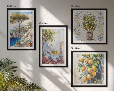 Pripravljena stenska galerija Limonovci ob morju