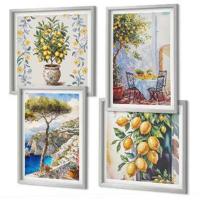 Pripravljena stenska galerija Limonovci ob morju