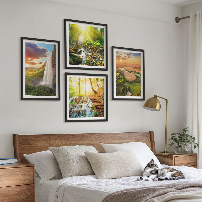 Pripravljena stenska galerija Slap Oranžne gore