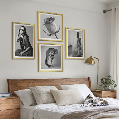 Pripravljena stenska galerija Elegantni portreti elegantnih žensk