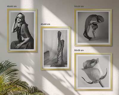 Pripravljena stenska galerija Elegantni portreti elegantnih žensk