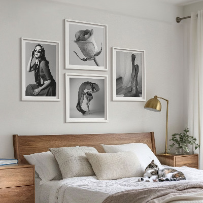 Pripravljena stenska galerija Elegantni portreti elegantnih žensk
