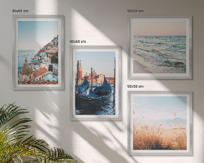 Pripravljena stenska galerija Pogled na morje v Benetkah