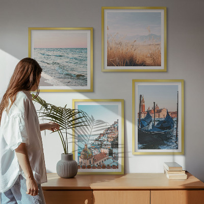 Pripravljena stenska galerija Pogled na morje v Benetkah
