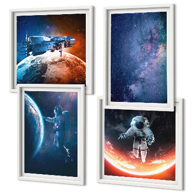 Komplet slik nad zofo Zvezde vesoljskih astronavtov