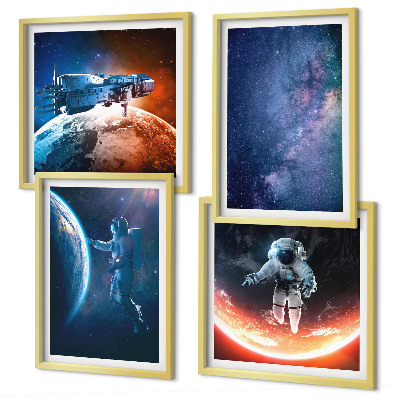 Komplet slik nad zofo Zvezde vesoljskih astronavtov