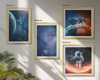 Komplet slik nad zofo Zvezde vesoljskih astronavtov