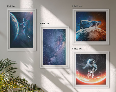 Komplet slik nad zofo Zvezde vesoljskih astronavtov