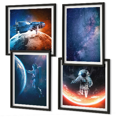 Komplet slik nad zofo Zvezde vesoljskih astronavtov