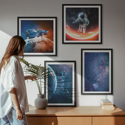 Komplet slik nad zofo Zvezde vesoljskih astronavtov