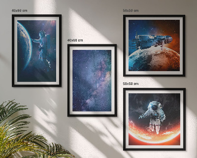 Komplet slik nad zofo Zvezde vesoljskih astronavtov