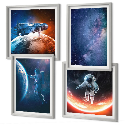 Komplet slik nad zofo Zvezde vesoljskih astronavtov