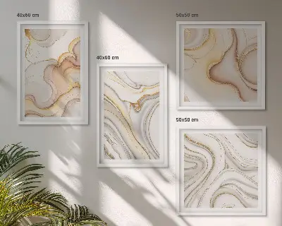 Komplet slik nad zofo z linearnimi abstraktnimi motivi