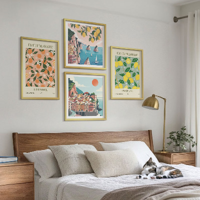 Pripravljena stenska galerija Agrumi italijanskih tropov
