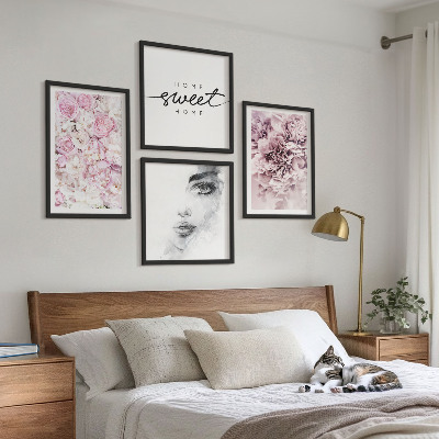 Pripravljena stenska galerija Portret ženske iz potonik za dom