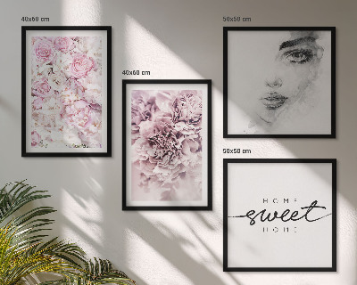 Pripravljena stenska galerija Portret ženske iz potonik za dom