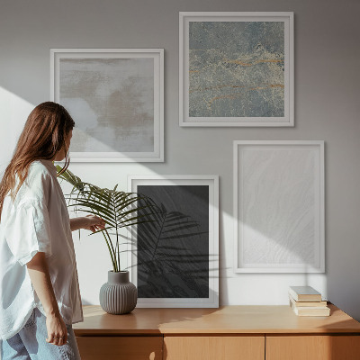 Pripravljena stenska galerija Kamnite teksture