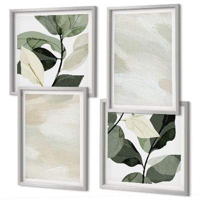 Komplet slik nad zofo Svetle abstraktne boemske barve