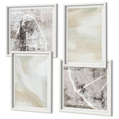 Pripravljena stenska galerija Minimalizem teksture barve