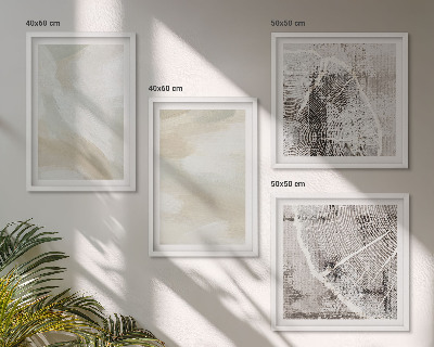 Pripravljena stenska galerija Minimalizem teksture barve