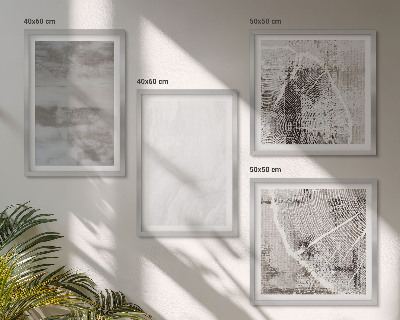 Pripravljena stenska galerija Abstraktne moderne oblike